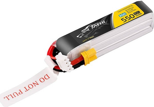 Tattu UAV Classic Li-Po Batterietyp 11.4V 550mAh 95C 3S XT30 für RC-Fahrzeug 2 Stück