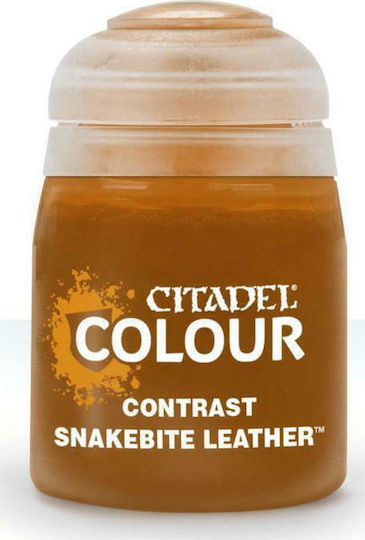 Citadel Contrast Боя за Моделизъм Snakebite Leather 18мл