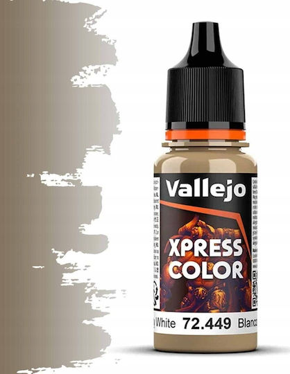 Acrylicos Vallejo Χρώμα Μοντελισμού Mummy White 18ml