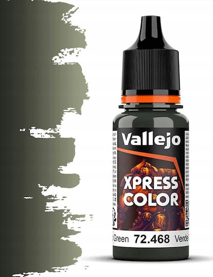 Acrylicos Vallejo Model Making Paint Commando Green 18ml