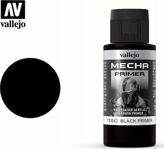 Acrylicos Vallejo Χρώμα Μοντελισμού σε Μαύρο χρώμα 60ml