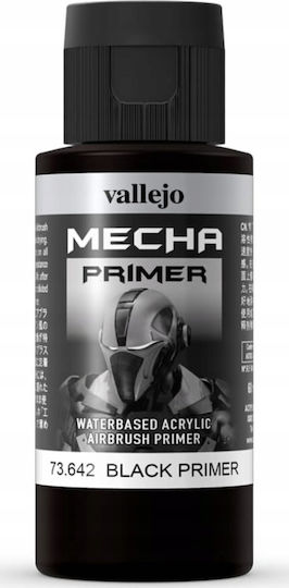 Acrylicos Vallejo Χρώμα Μοντελισμού σε Μαύρο χρώμα 60ml