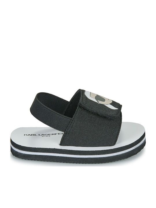 Kids' Flip Flops Slides Black So Cute