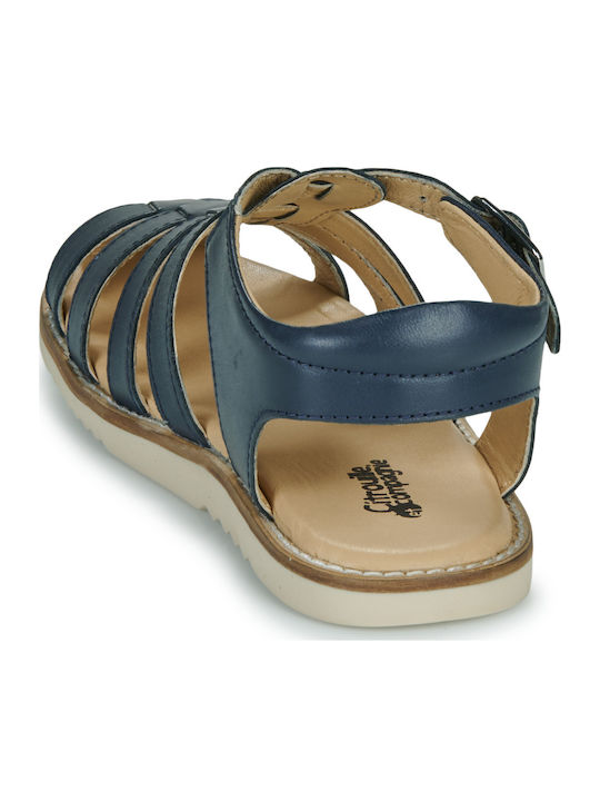 Детски сандали Asmilo Сини 012-CC-038_NAVY_22-38