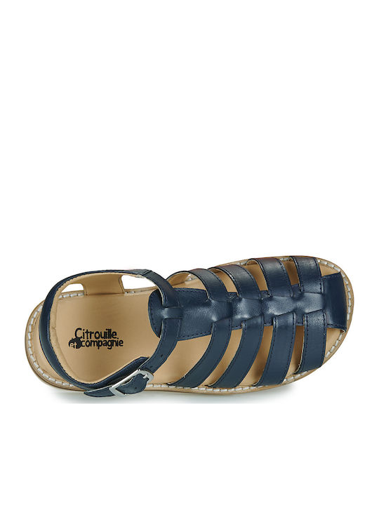 Детски сандали Asmilo Сини 012-CC-038_NAVY_22-38