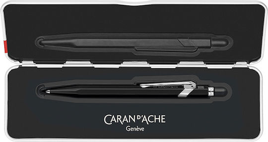 Caran D'ache Pen Set Ballpoint Medium Black in a case