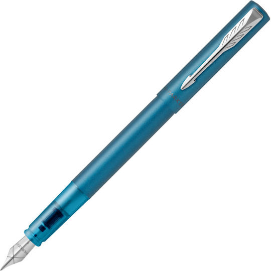 Parker Vector Xl Pen Set made of Steel Blue (in a paper cassette)