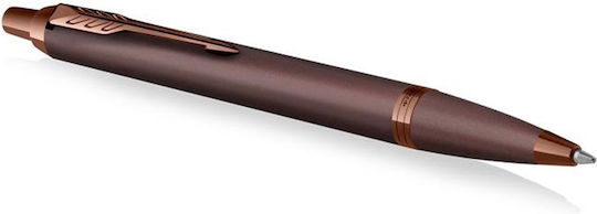 Parker IM Monochrome Pen Set Ballpoint Medium with Fountain Pen Medium made of Steel Burgundy