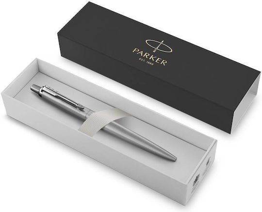 Parker Jotter Xl Pen Set Ballpoint made of Steel Gray in a case