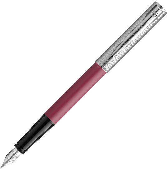 Waterman Allure Ballpoint Pen Set Fine with Quill Fine Pink in a Case (with Personalization) (in a Paper Cassette)