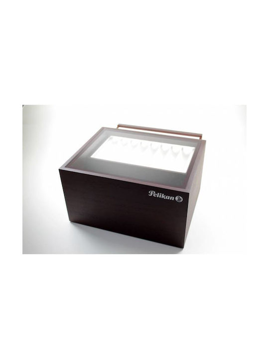 Pelikan Decorativ Pentru Birou Din Lemn 20x25x13,5 Cm În Culoare Maro
