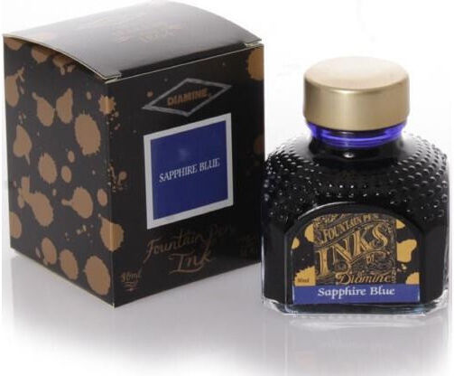 Diamine Replacement Ink for Fountain Pen Blue 80ml