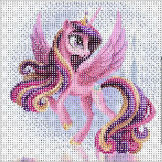 Καμβάς Diamond Painting Κιτ 40x40cm 5D-N0127