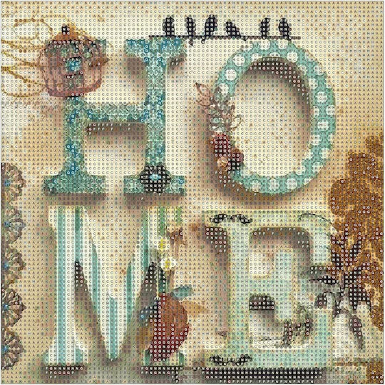 Mishbay 5d Diamond Painting Picture Home 30 X 40 Cm