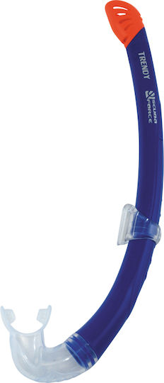 Scuba Force Trendy Junior Schnorchel Rosa mit Silikonnaseinsatz