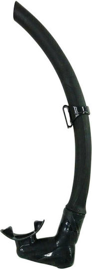 XDive Snorkel Black with Silicone Mouthpiece
