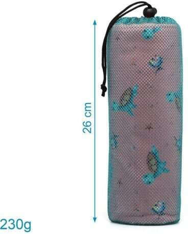 Kiokids Tortuga Παιδική Πετσέτα Θαλάσσης Ροζ 150x75εκ.