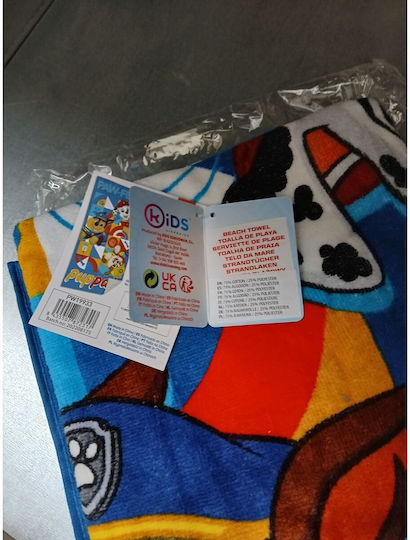 Kids Licensing Prosoape de plajă pentru copii Albastru Paw Patrol 140x70cm