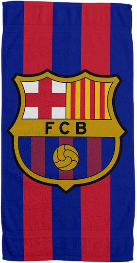 F.C. Barcelona Παιδική Πετσέτα Θαλάσσης Ποδόσφαιρο 140x70εκ.