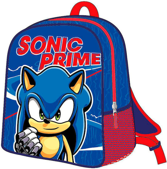 Sonic Genți De Prânz Școlare Izotermice De Mână Albastre 20x9x22cm