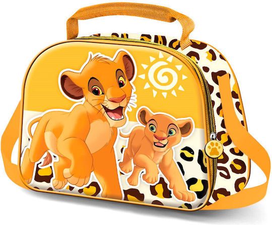 Karactermania Lion King Kinder Lunchtasche Handtasche Gelbe 20x10x25,5cm