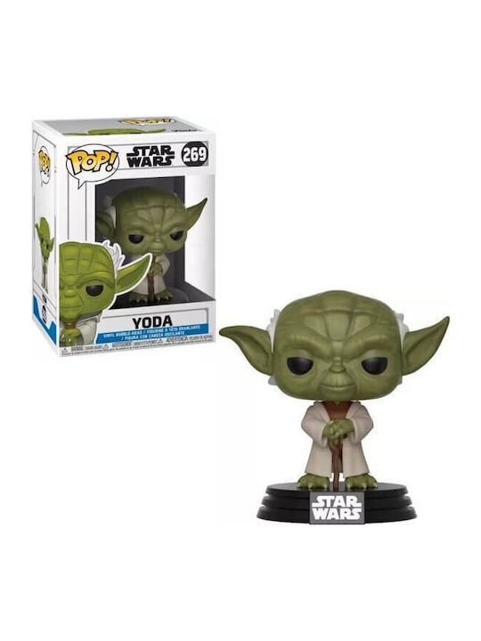Funko Pop! Filme: Star Wars - Yoda Războiul clonelor 269 Bobble-Head