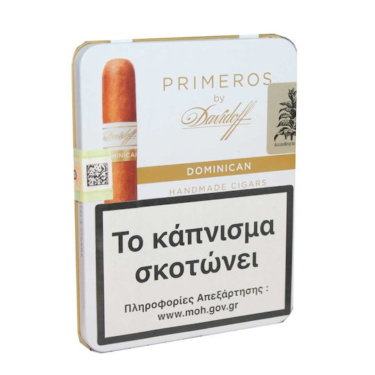 Davidoff Primeros Panatela Țigări de foi Republica Dominicană 6buc 105mm