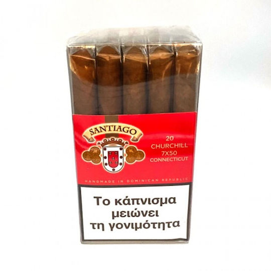 La Aurora Santiago Churchill Zigarren 1Stück 178mm