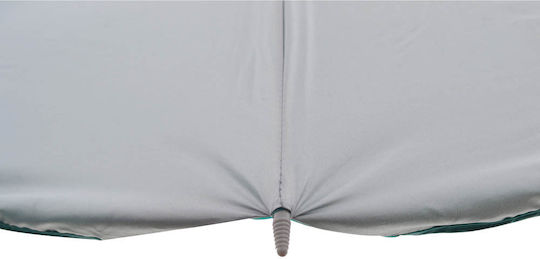 Ankor Folding Beach Umbrella Aluminum Diameter 2.25m with Air Duct Turquoise