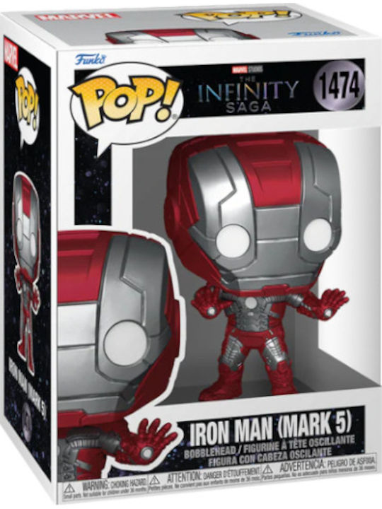 Funko Pop! Marvel: Iron Man (Mark 5) Bobble-Head Funko Pop! Marvel: Iron Man (Mark 5) Bobble-Head