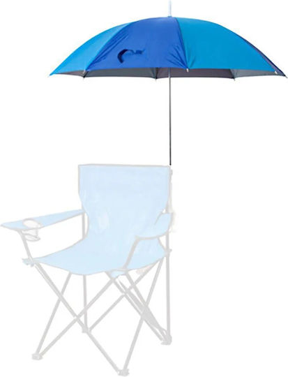 OZtrail Folding Beach Umbrella Diameter 1.2m Blue