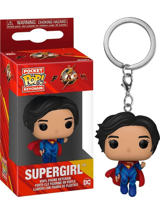 Funko Tasche Pop! Schlüsselanhänger DC-Urzeit: Blitzlicht - Supergirl