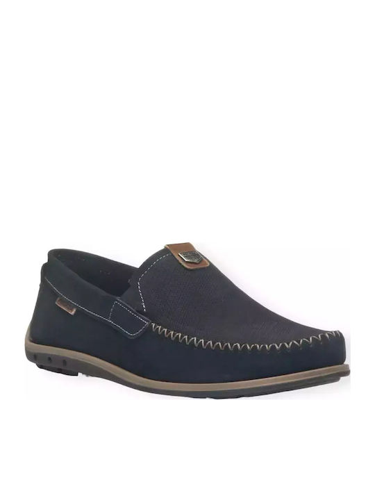 Ανδρικά Loafers σε Μπλε Χρώμα
