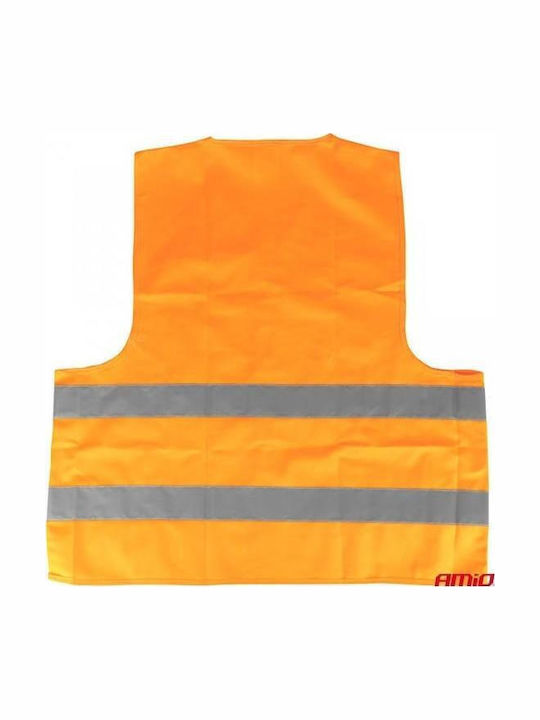 AMiO Veste De Lucru Pentru Bărbați Cu Benzi Reflectorizante Galben