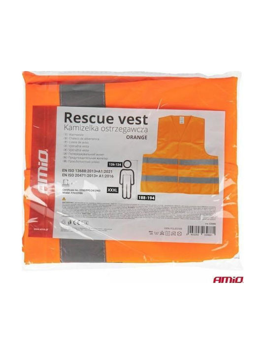 AMiO Veste De Lucru Pentru Bărbați Cu Benzi Reflectorizante Galben