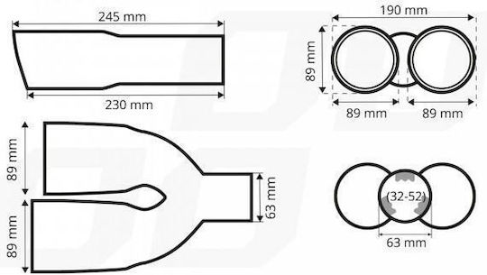 AMiO Exhaust Muffler