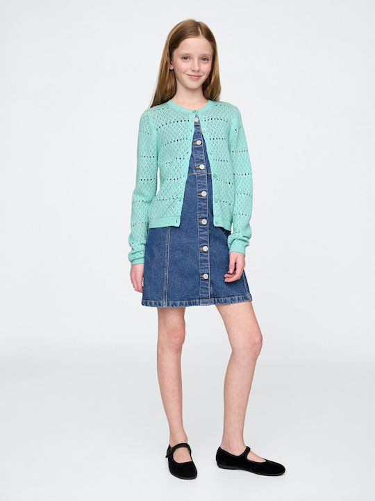 Kinderstrickjacke Grün
