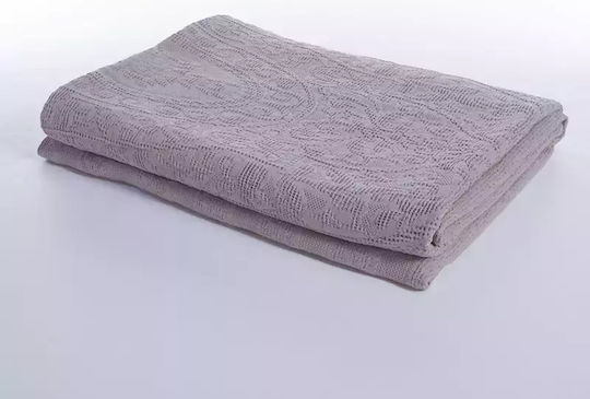 Nef-Nef Homeware Nantia Pătură Supraînălțată 230x250 cm Mauve