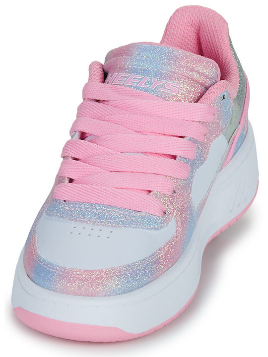 Παιδικά Sneakers με Ροδάκια Λευκά