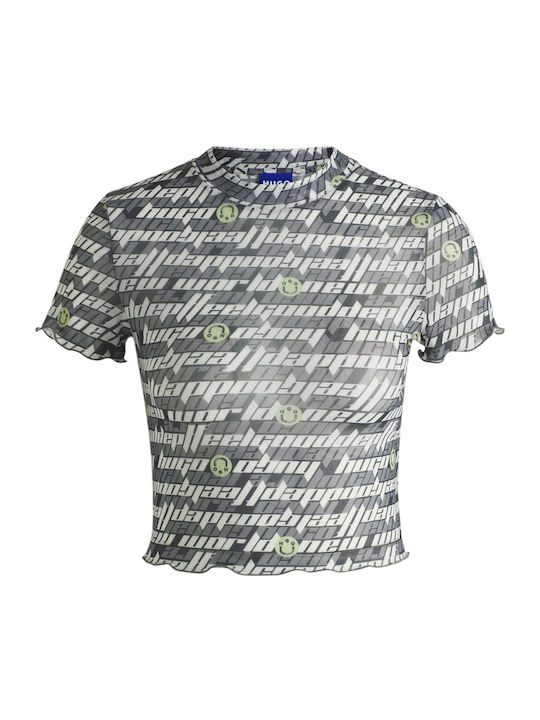Daleana B Γυναικείο T-shirt Black/white