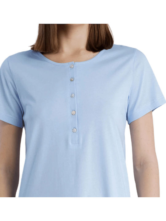 Noidinotte Summer Women's Nightdress Sky Blue Noidinotte Summer Women's Nightdress Sky Blue