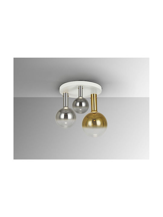 Matices Ceiling Mount Light White with Integrated LED