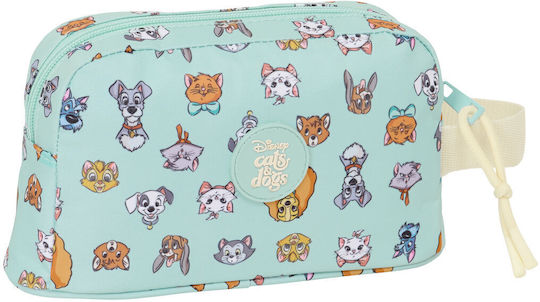 Disney Cats Dogs Kids' Insulated Snack Bag 1.5L Blue 12x6.5x21.5cm
