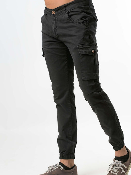 Παντελόνι Cargo Ελαστικό Black