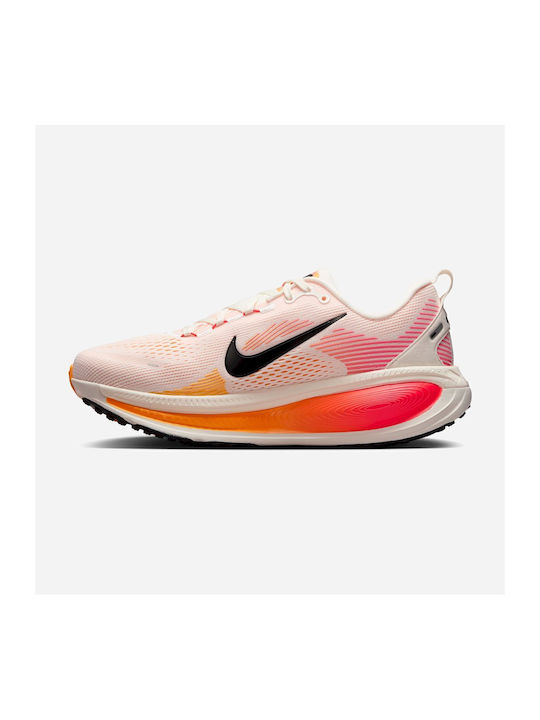 Vomero 18 HM6804-100 Γυναικεία Αθλητικά Παπούτσια Running Sail / Bright Crimson / Laser Orange / Μαύρο