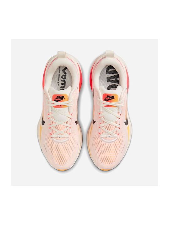 Vomero 18 HM6804-100 Γυναικεία Αθλητικά Παπούτσια Running Sail / Bright Crimson / Laser Orange / Μαύρο