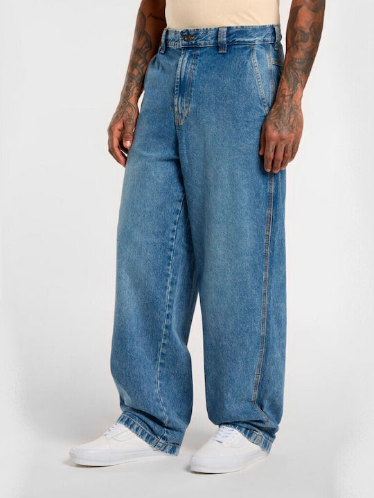 Madison Men's Jeans Pants with Loose Baggy Fit Rinsed Fade