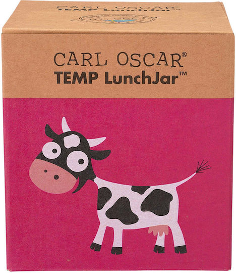 Carl Oscar Ανοξείδωτο Παιδικό Δοχείο Φαγητού 0.5lt Μωβ