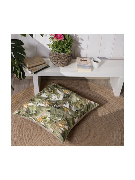 Teoran Teoran Decorative Pillow Case Lugo 100% Cotton Green 30x50cm