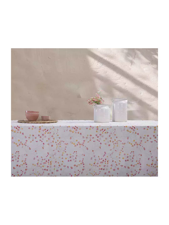 Nef-Nef Homeware Tischtuch Pleasant Off White 150x300cm